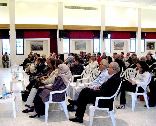 28 southern lebanon.jpg - As in this presentation on Consciousness-Based Education in southern Lebanon, most faculty and administrators as well as students attended the majority of lectures by Dr Deans.